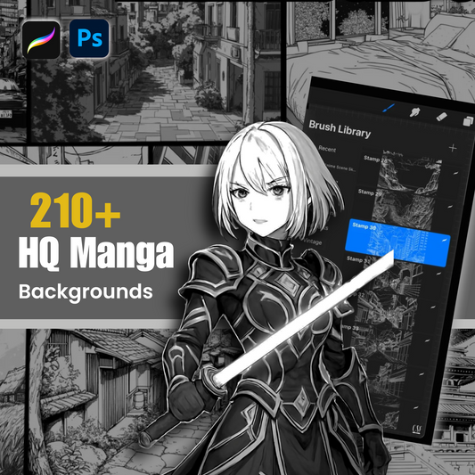 210 HQ Manga Backgrounds