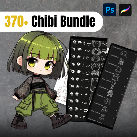 370+ Chibi Bundle